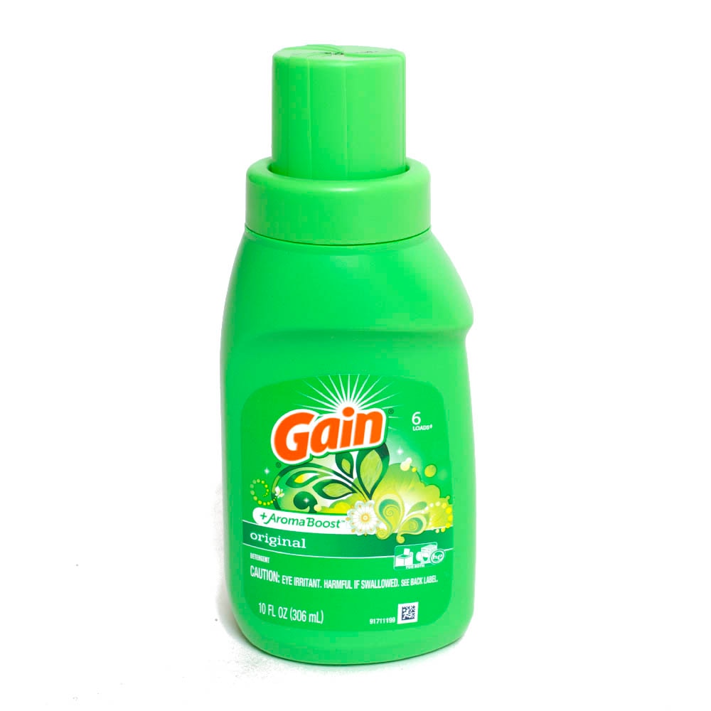 Soap & Body Wash, Home & Auto, Gain, 6 load, Detergent, 10 ounce, 266520
